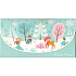 Nekupto Geldumschlag Weihnachten 116 x 220 mm Im Wald, 3298 K
