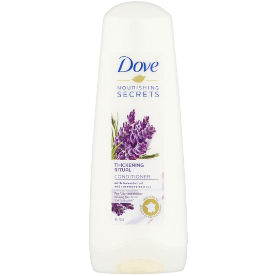 Dove Nourishing Secrets Volumetrisches Ritual Lavendel und Rosmarin Haarspülung 200 ml