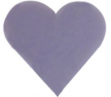 Englische Seife Englischer Lavendel natürliche parfümierte Seife Herz in Organza 20 g
