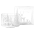 Yankee Candle Arctic Forest Schatten + Teller groß für mittelgroße und große Duftkerzen Classic 10 x 15 cm (Schatten) 15 x 15 cm (Teller)