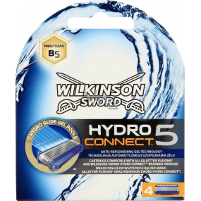 Wilkinson Hydro Connect 5 Ersatzköpfe 4 Stück
