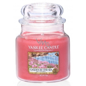Yankee Candle Garden am Meer Classic Garden Duftkerze Medium Glass 411 g