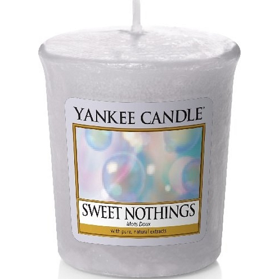 Yankee Candle Sweet Nothings - Süße, nichts duftende Votivkerze 49 g