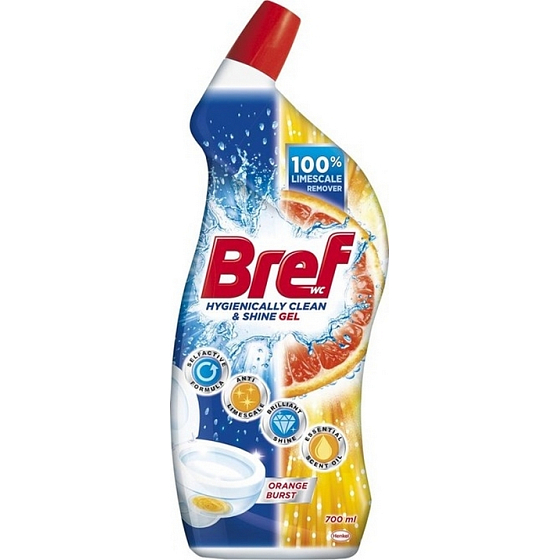 Bref Hygienisch sauber & glänzend Orange Burst Gelreiniger 700 ml