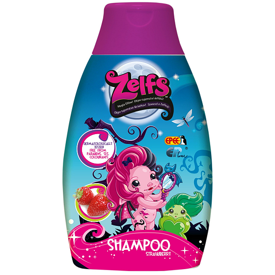 Zelfs Strawberry - Erdbeershampoo für Haar und Körper für Kinder 300 ml