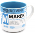 Nekupto Hrnkoviny Tasse mit dem Namen Marek 0,4 Liter