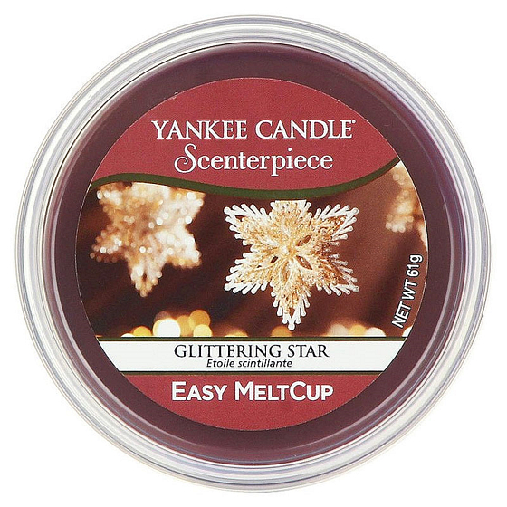 Yankee Candle Glittering Star Scenterpiece Duftwachs für elektrische Aromalampe 61 g