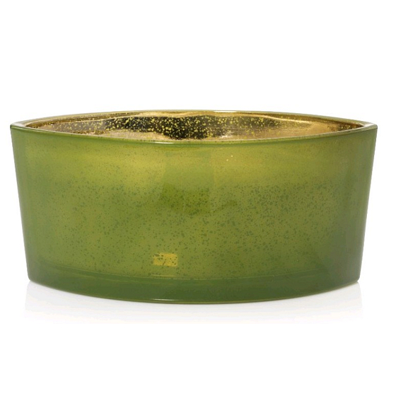 WoodWick Evergreen - Duft nach Nadeln Duftkerze mit breitem Holzdocht und Bootsdeckel 453 g Festine Joy Limited 2018