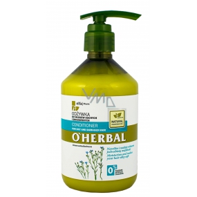 Über Herbal Len Conditioner für trockenes und strapaziertes Haar 500 ml