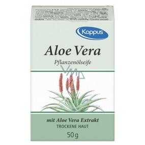 Kappus Aloe Vera Öl natürliche Toilettenseife für trockene Haut 50 g