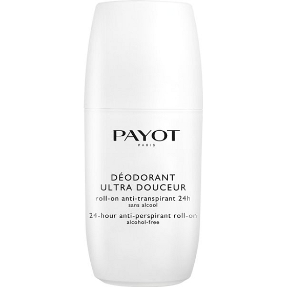 Payot Körperpflege Ultra Douceur 24h ohne Alkohol, feuchtigkeitsspendendes Roll-On Deodorant Antitranspirant für Frauen 75 ml