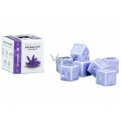 Kosak Lavendel natürliches Duftwachs für Aromalampen und Innenräume 8 Würfel 30 g