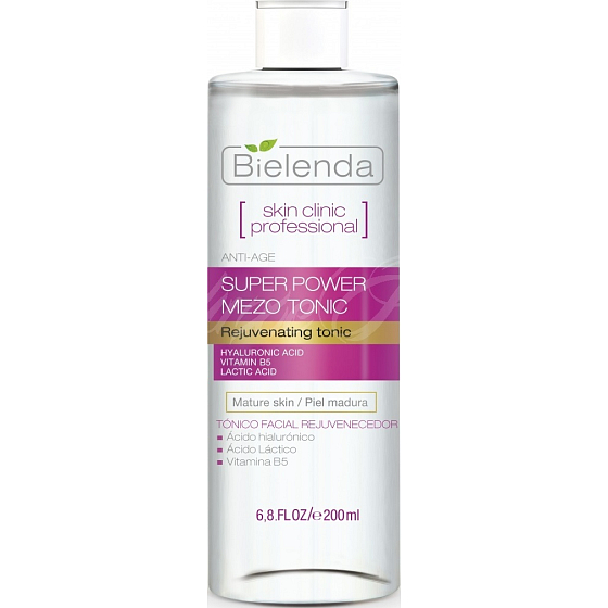 Bielenda Skin Clinic Professional verjüngendes Gesichtswasser 200 ml