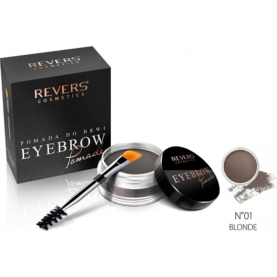 Revers Eye Brow Pomade Augenbrauen Lippenstift mit Arganöl 01 Blond 3 g