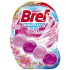 Bref Brilliant Gel All in 1 Spring Rain - der Duft des Frühlingsregens Toilettenstein für hygienische Sauberkeit und Frische Ihrer Toilette, färbt das Wasser 42 g