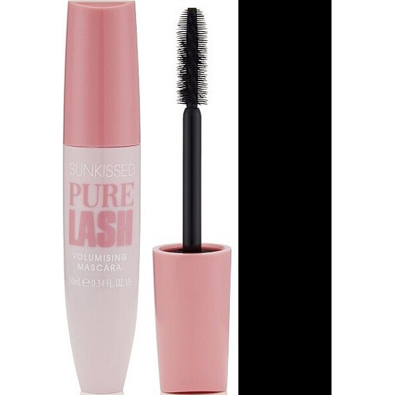 Sunkissed Natural Pure Lash Mascara Mascara für Volumen und Länge Schwarz 10 ml