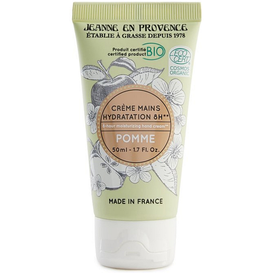 Jeanne en Provence Pomme - Apfel Bio-Handcreme 50 ml