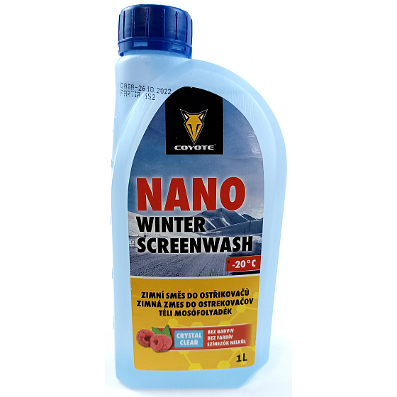 Coyote Nano -20°C Winter-Waschflüssigkeit, farbstofffrei 1 l