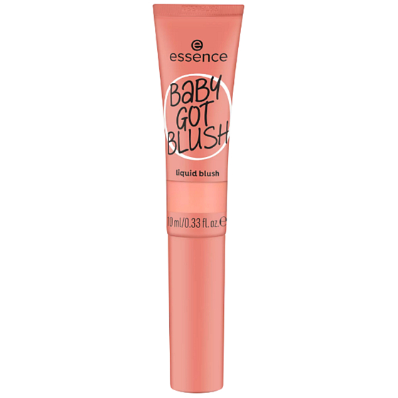 Essence Baby Got Blush flüssiger Rouge 40 Coral Crush 10 ml