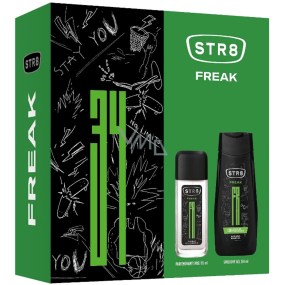 Srt8 Freak parfümierter Deodorant Glas 85 ml + Duschgel 250 ml, Kosmetikset für Männer