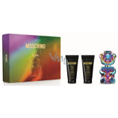 Moschino Toy 2 Pearl Eau de Parfum für Damen 50 ml + Körperlotion 50 ml + Duschgel 50 ml, Unisex-Geschenkset