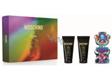 Moschino Toy 2 Pearl Eau de Parfum für Damen 50 ml + Körperlotion 50 ml + Duschgel 50 ml, Unisex-Geschenkset