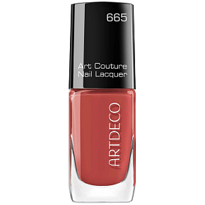 Artdeco Art Couture Nagellack mit einzigartigem, glänzendem Vinyl-Effekt 665 Brick Red 10 ml 