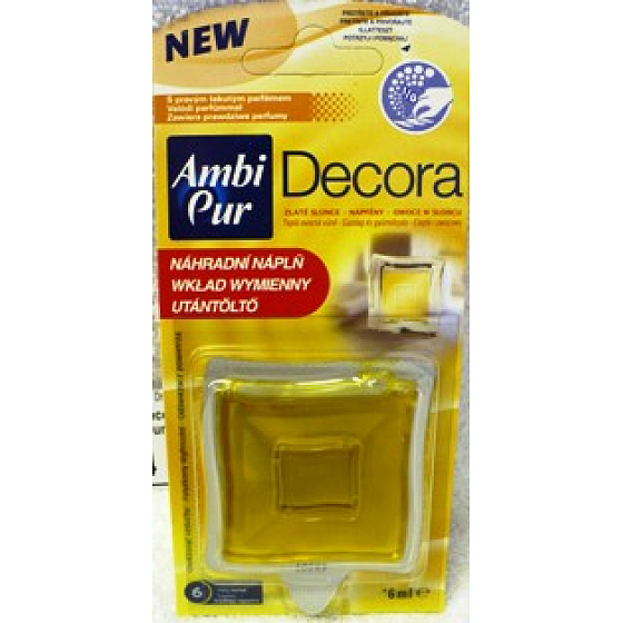 Ambi Pur Decora Goldene Sun Air Refresher Nachfüllung 6 ml