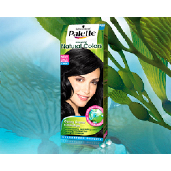 Schwarzkopf Palette Permanent Natural Colors Haarfarbe 900 schwarz