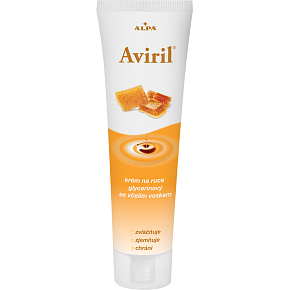 Alpa Aviril Handcreme mit Glycerin und Bienenwachs 100 ml
