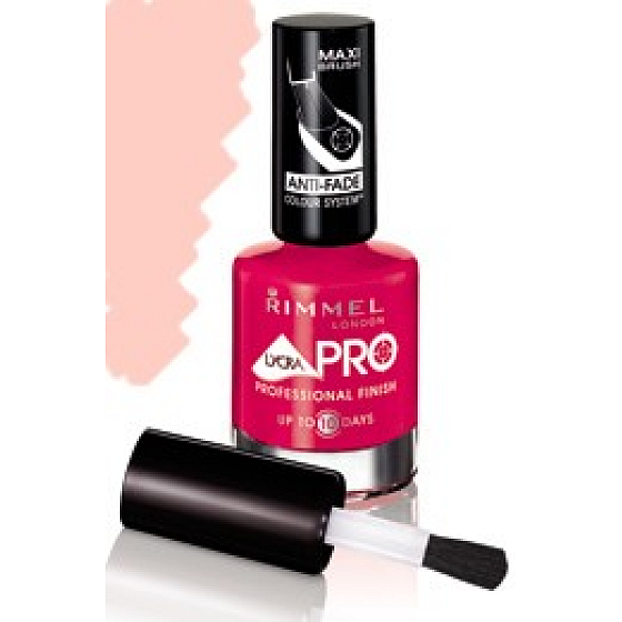 Rimmel London Lycra Pro Nagellack 286 0yster Pink langlebig 12 ml