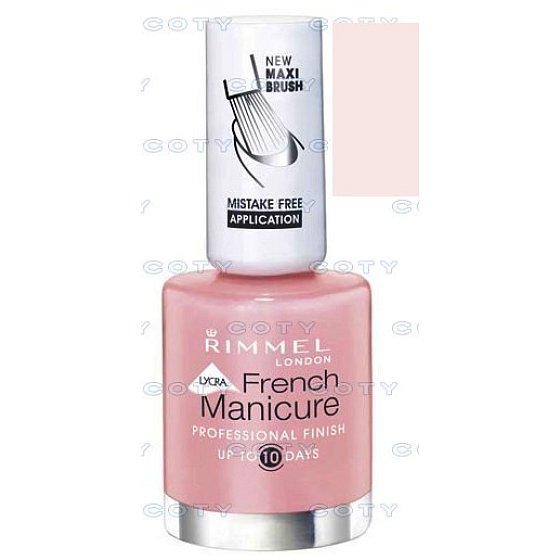 Rimmel London Lycra Für Nagellack French Manicure 444 French Ivory 12 ml