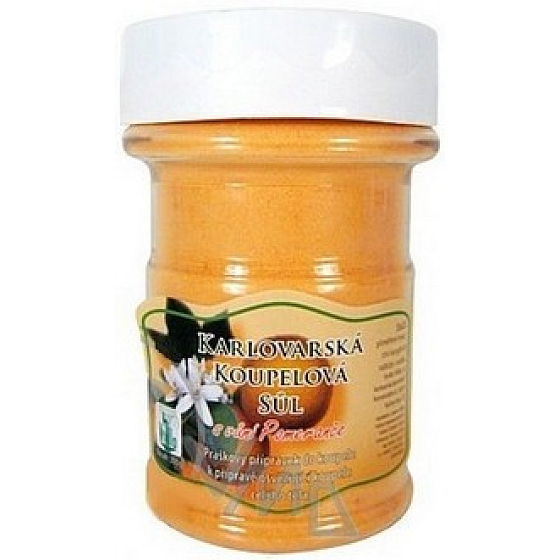 Karlsbad Badesalz mit dem Duft von Orange 300 g