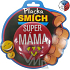 Nekupto Geschenke mit Humor Super Mom 6,5 cm 1 Stück