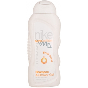 Nike Sensaction Woman Fruit Burst Duschgel und Shampoo 300 ml