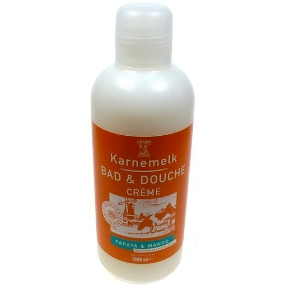 Hegron Karnemelk Papaya und Mango Bademilch und Duschcreme 1000 ml