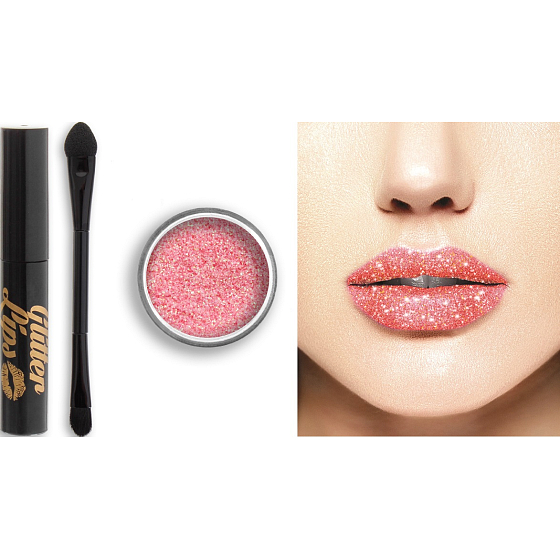 Glitter Lips lang anhaltender Lipgloss mit Glitter Diamond In The Buff 3,5 ml
