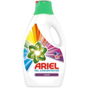 Ariel Color Flüssigwaschgel für farbige Wäsche 50 Dosen von 2,75 l