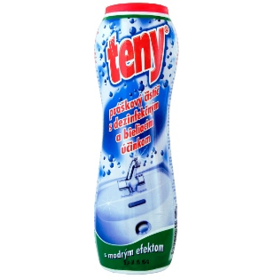 Teny WC Sandreiniger mit Bleich- und Desinfektionswirkung entfernt gut Fett und Gerüche 400 g