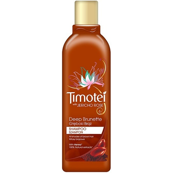 Timotei Wunderschönes brünettes Shampoo für braune Haartöne 300 ml