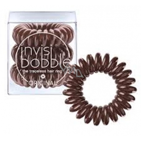 Invisibobble Original Brezel Braun Haarband braun Spirale 3 Stück