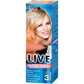 Schwarzkopf Live Pastell Haarfarbe Pastell Aprikose 125 ml Spray