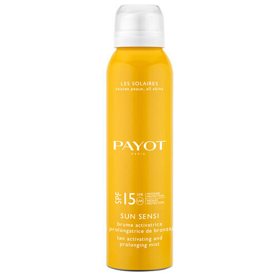 Payot Sun Sensi Brume Anti-Age SPF15 Aktivierungsnebel zur Verlängerung der Bräune von 125 ml