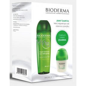Bioderma Nodé Fluid 200 ml + Nodé Fluid 50 ml Shampoo zum effektiven und schonenden Waschen aller Haartypen, Kosmetikset