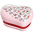 Tangle Teezer Compact Professionelle kompakte Haarbürste, Candy Stripes