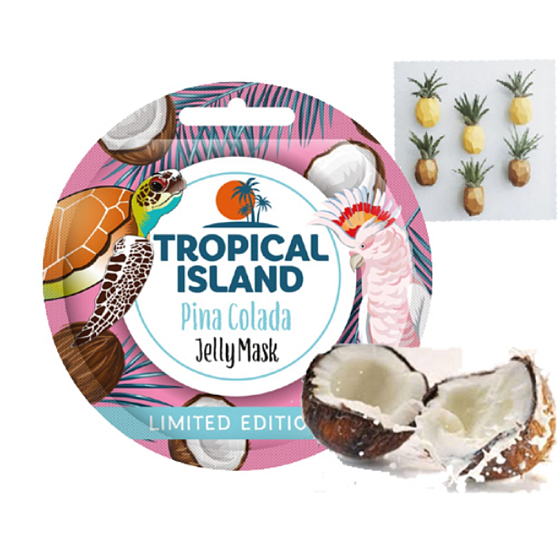 Marion Tropeninsel Pina Colada Gelatine Gesichtsmaske 10 g