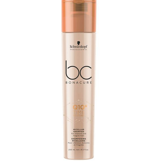 Schwarzkopf Professional BC Bonacure Q10 Time Restore Mizellenshampoo für reifes Haar 250 ml