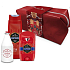 Old Spice Captain Travel Antitranspirant Deo Stick 50 ml + 2in1 Duschgel für Körper und Haare 250 ml + Aftershave 100 ml + Etui, Kosmetikset für Männer
