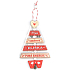 Albi Baumschmuck aus Holz Eliska 13 cm