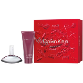 Calvin Klein Euphoria Eau de Parfum 50 ml + Body Lotion 100 ml, Geschenkset für Frauen